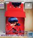 سرویس لحاف لومانا نرسی مدل MIRACULOUS LADY BUG-01 یک نفره 4 تکه