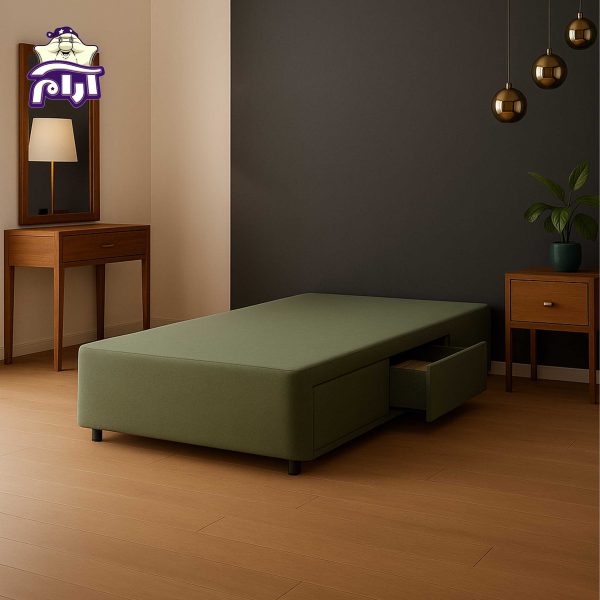 باکس تختخواب آرامن مدل کشودار