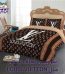 سرویس لحاف لومانا نرسی LOUIS VUITTON BROWN