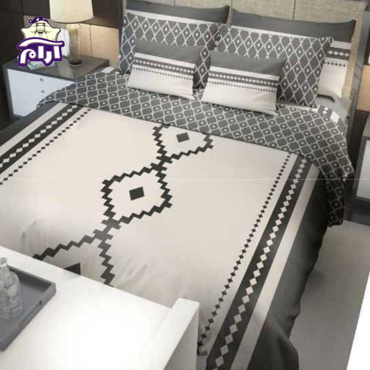 سرویس لحاف یک نفره سارای 4 تکه کد 3051