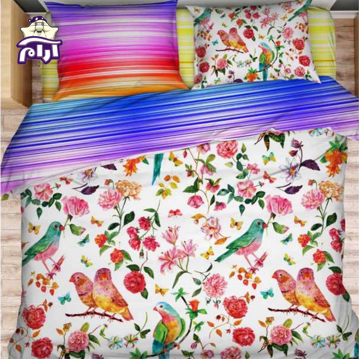 سرویس لحاف دو نفره سارای 6 تکه کد 5031