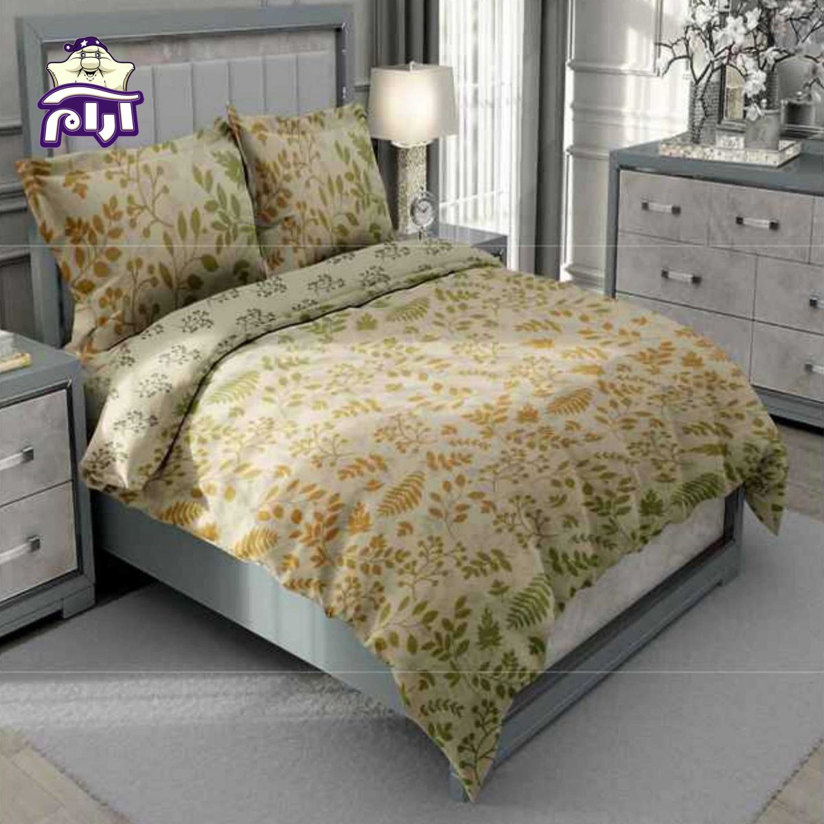 سرویس لحاف یک نفره سارای 4 تکه کد 3064