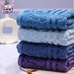حوله دستی بهباف آذر مدل تیلا سایز ۴۰x۸۰ سانتی‌متر