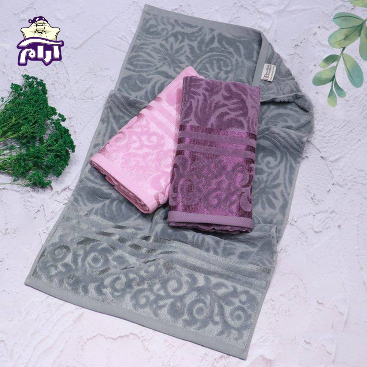 حوله دستی بهباف آذر مدل تیلا سایز ۴۰x۸۰ سانتی‌متر - Image 6