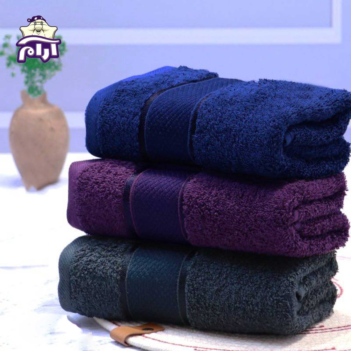 حوله دستی بهباف آذر مدل سیلور سایز ۴۰x۸۰ سانتی‌متر - Image 6