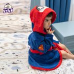 حوله تن پوش کودک نارین ساپ طرح سوپر من
