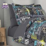 سرویس روتختی لحاف یک نفره دنزو 5 تکه کد 1000 - Image 3