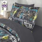 سرویس روتختی لحاف یک نفره دنزو 5 تکه کد 1000 - Image 2