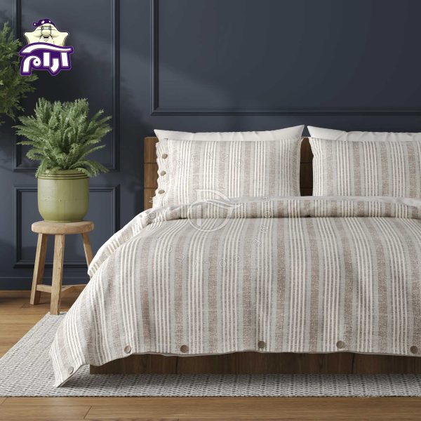 سرویس روتختی لحاف دو نفره دنزو 7 تکه کد 86