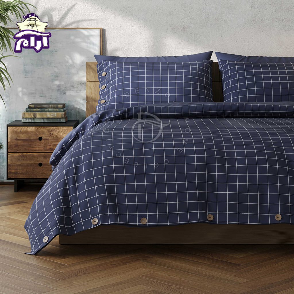 سرویس روتختی لحاف دو نفره دنزو 7 تکه کد 80