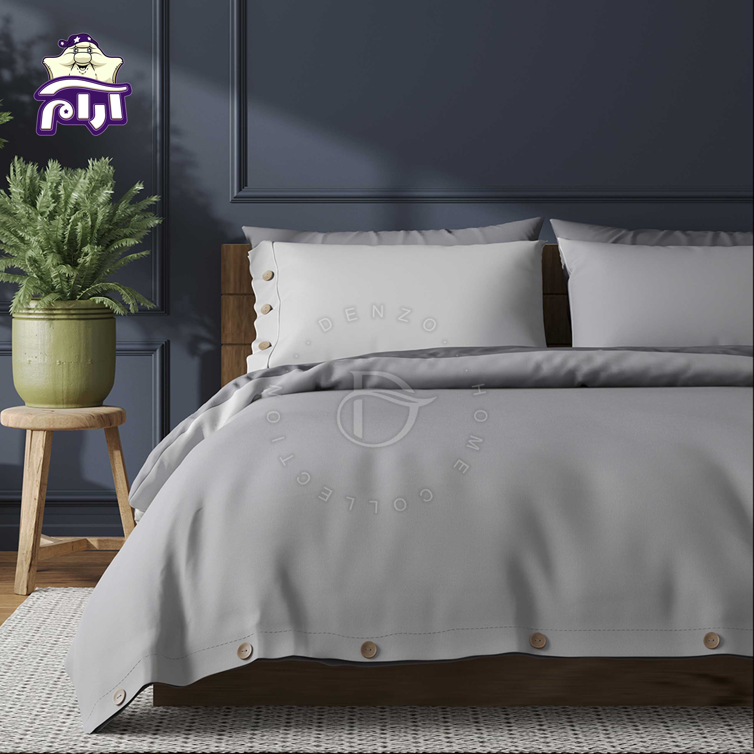 aramkhab.com-Denzo-bedspread-set-code-70-1 سرویس روتختی لحاف دو نفره دنزو 7 تکه کد 70
