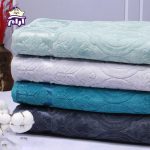 حوله حمامی بهباف آذر مدل پارمین - Image 3