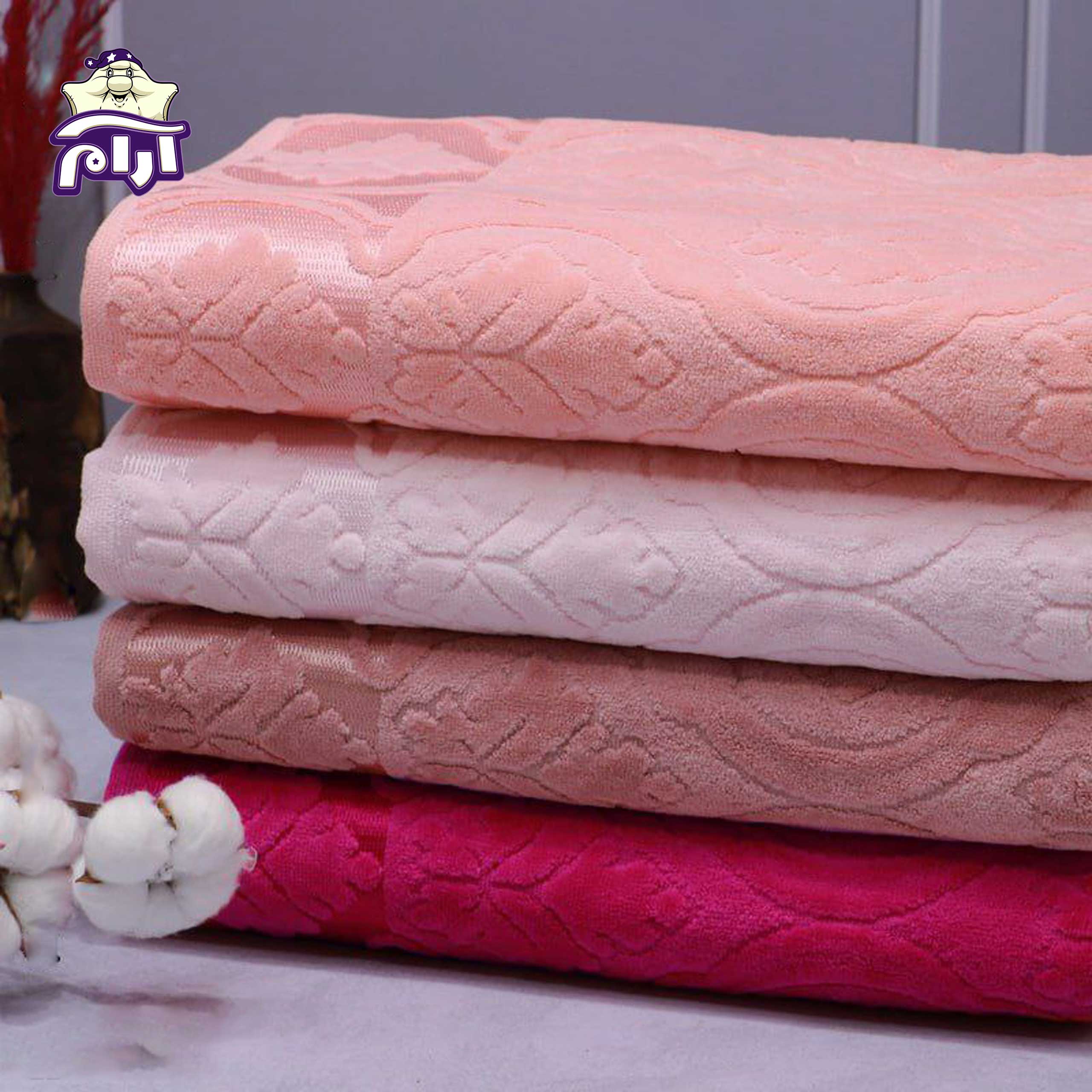 aramkhab.com-Behbaf-Azar-Bath-Towel,-Parmin-Model-3 حوله حمامی بهباف آذر مدل پارمین