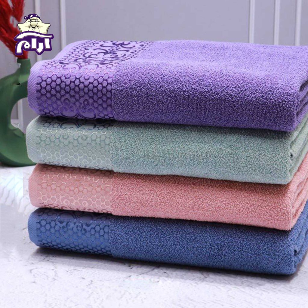 حوله حمامی بهباف آذر مدل فلوریا