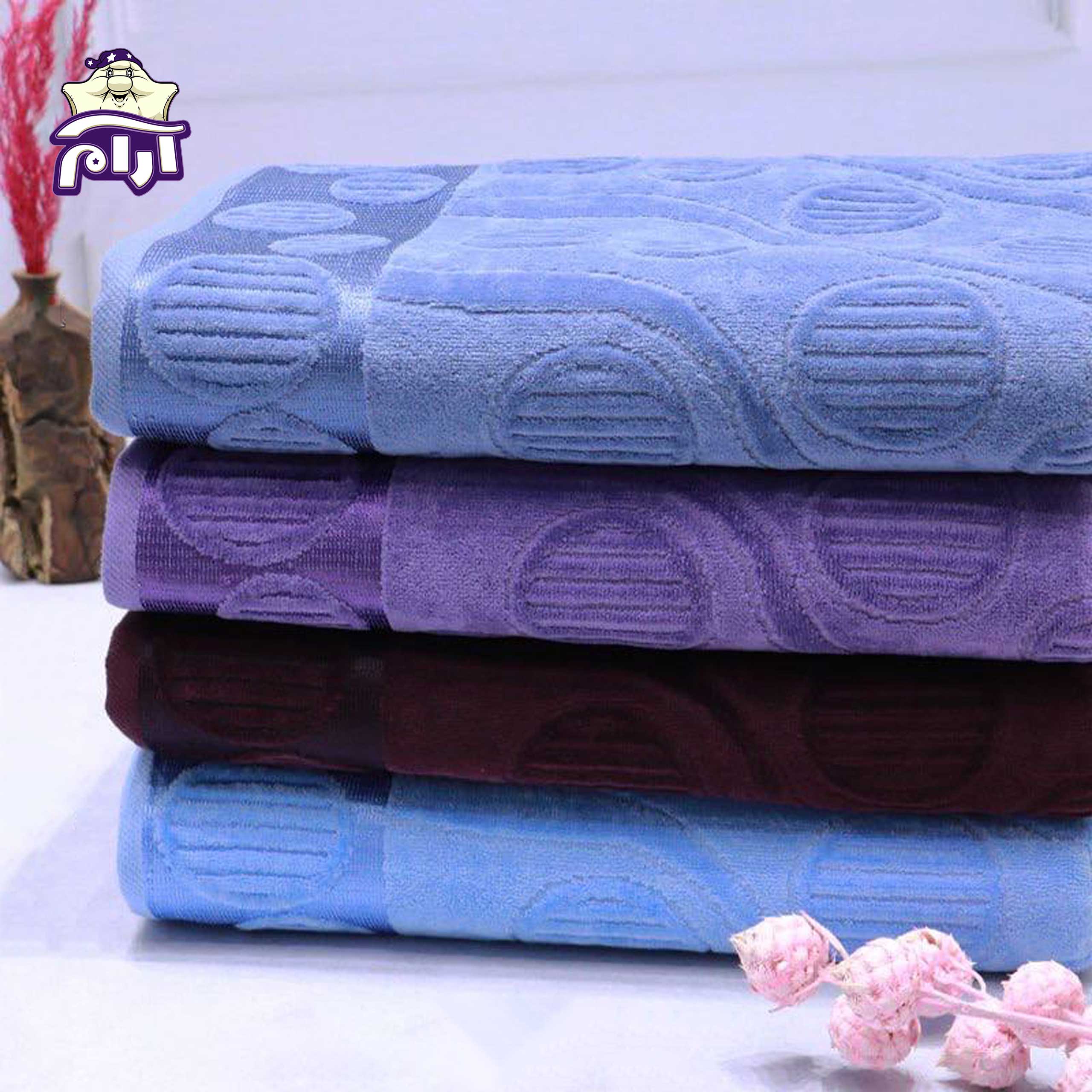 aramkhab.com-Behbaf-Azar-bath-towel,-Kados-model-1 حوله حمامی بهباف آذر مدل کادوس