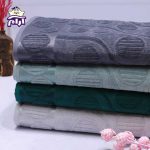 حوله حمامی بهباف آذر مدل کادوس - Image 2