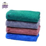 حوله حمامی بهباف آذر مدل داماسک - Image 4