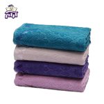 حوله حمامی بهباف آذر مدل داماسک - Image 3