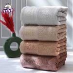 حوله حمامی بهباف آذر مدل سیلک - Image 3