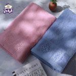 حوله حمامی بهباف آذر مدل سیلک - Image 4