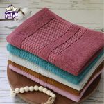 حوله دستی بهباف آذر مدل آلپ سایز 80×40 سانتیمتر