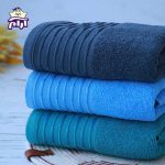 حوله دستی بهباف آذر مدل گیسو سایز 80×40 سانتیمتر - Image 5