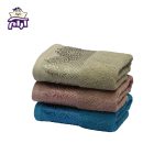 حوله دستی بهباف آذر مدل ورونا سایز 80×40 سانتیمتر - Image 2