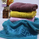 حوله دستی بهباف آذر مدل ورساچه سایز 80×40 سانتیمتر - Image 3