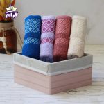حوله دستی بهباف آذر مدل الماس سایز 60×30 سانتیمتر - Image 4
