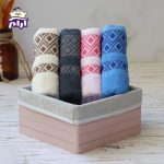 حوله دستی بهباف آذر مدل الماس سایز 60×30 سانتیمتر - Image 2