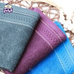 حوله دستی بهباف آذر مدل هاریکا سایز 60×30 سانتیمتر - Image 3