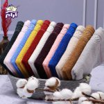 حوله دستی بهباف آذر مدل هاریکا سایز 60×30 سانتیمتر - Image 4