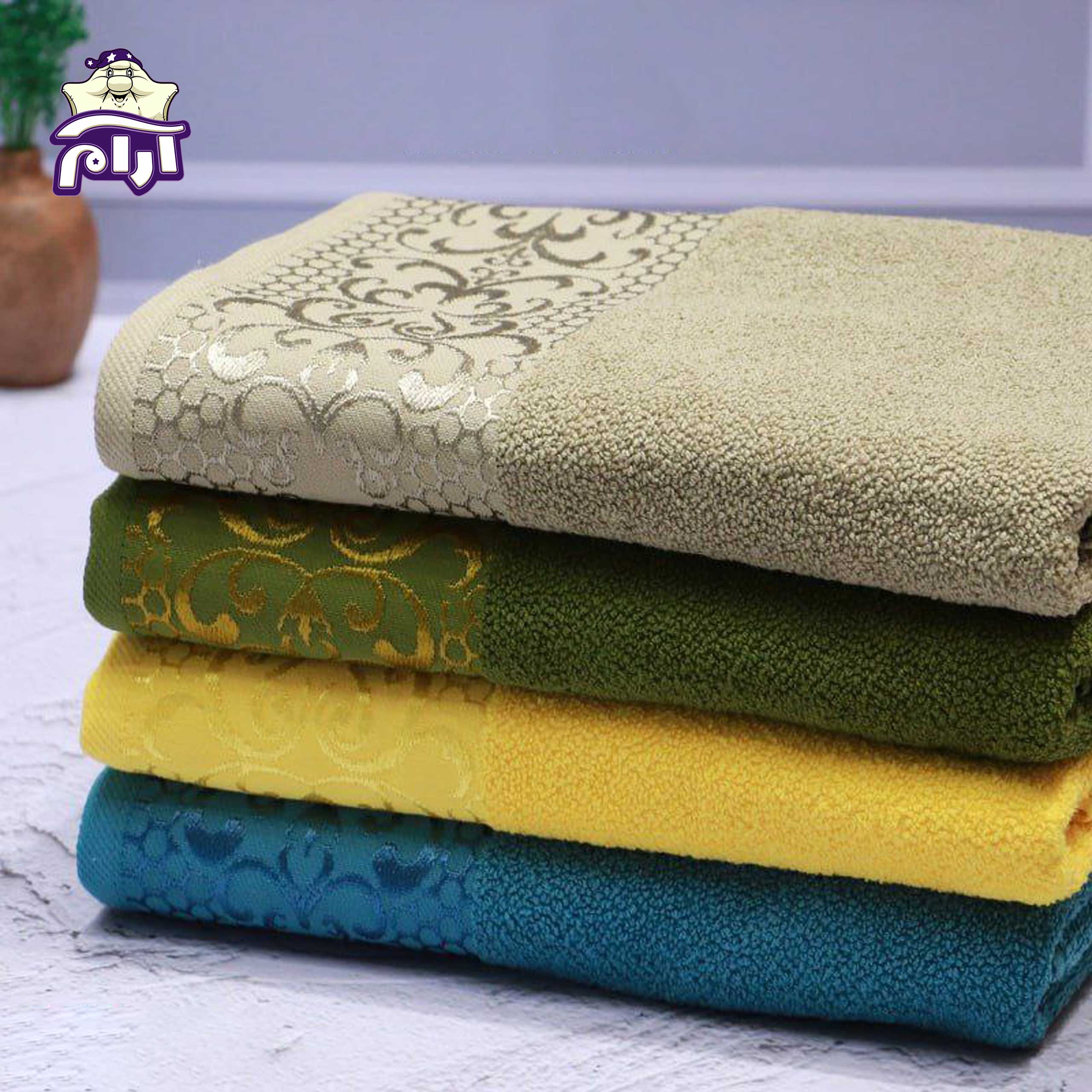 aramkhab.com-Behbaf-Azar-pool-towel,-Floria-model-3 حوله استخری بهباف آذر مدل فلوریا