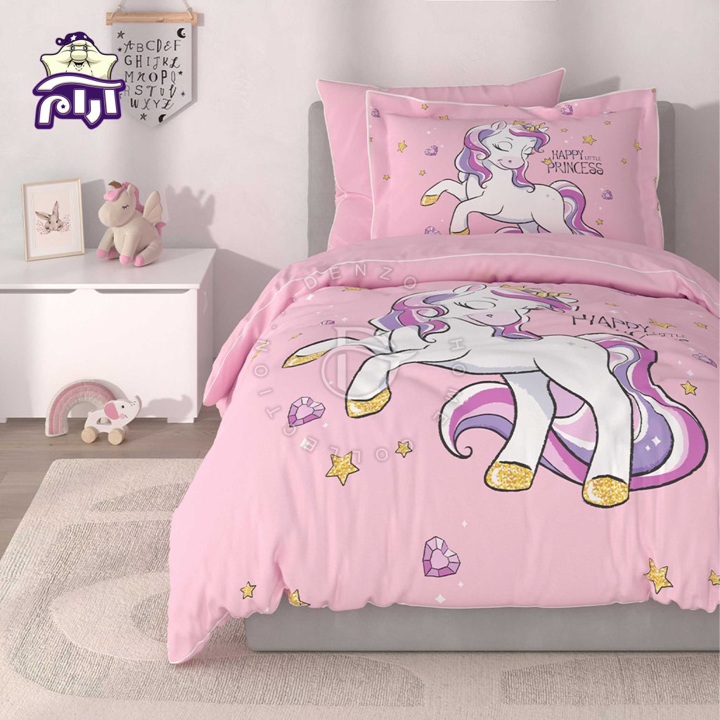 سرویس روتختی لحاف یک نفره دنزو 5 تکه کد 1006