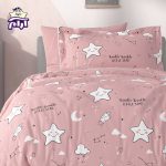 سرویس ملحفه یک نفره دنزو 4 تکه کد 1009