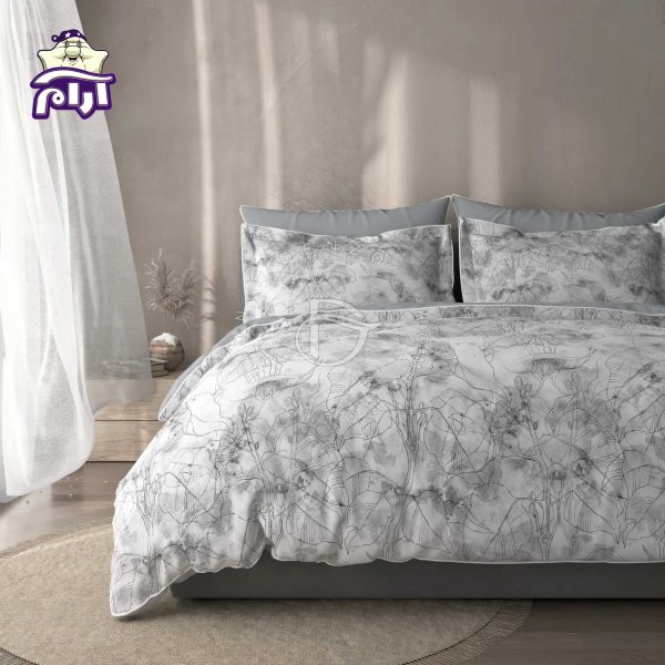 سرویس روتختی لحاف یک نفره دنزو 5 تکه کد 121