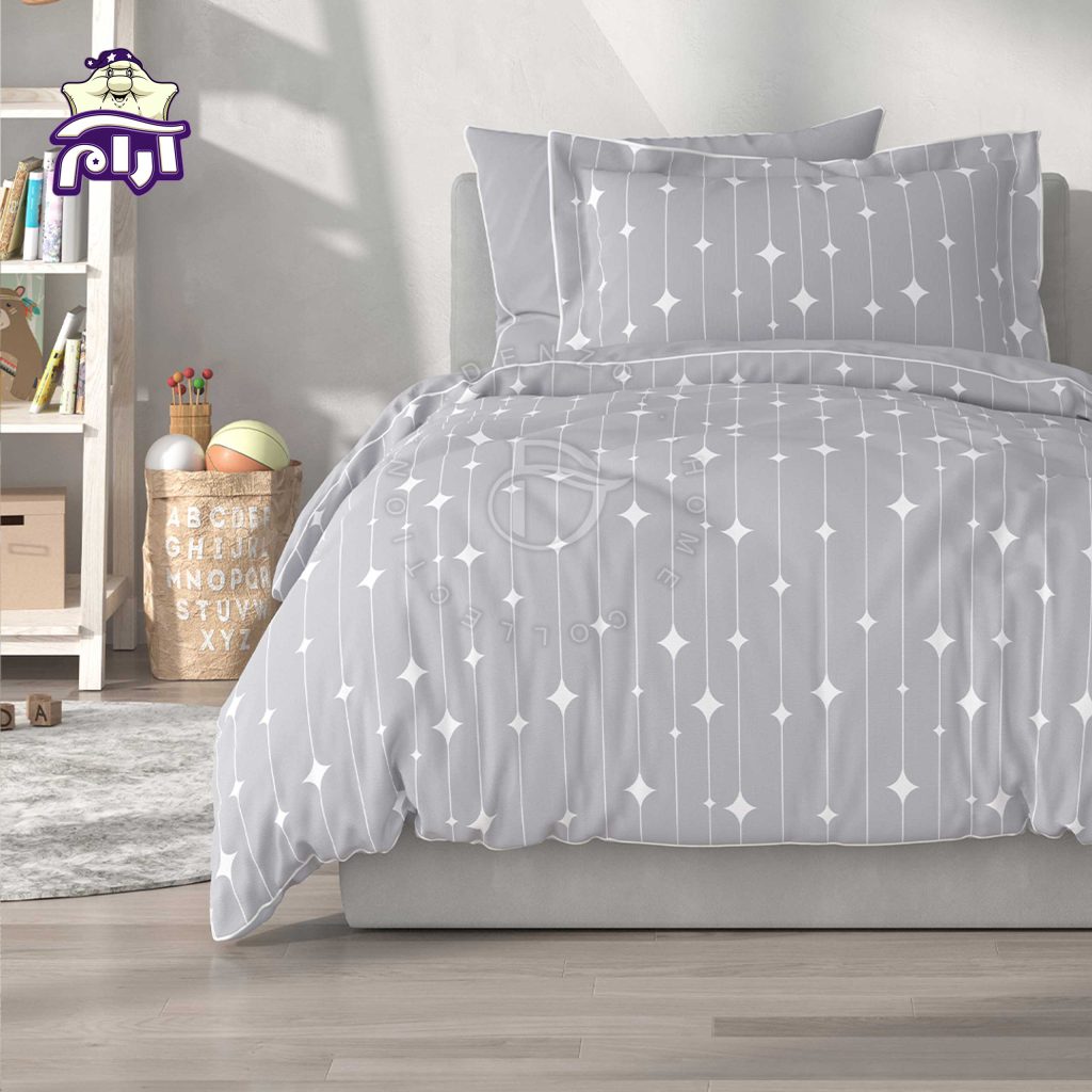 سرویس روتختی لحاف یک نفره دنزو 5 تکه کد 1013