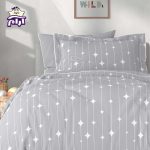 سرویس ملحفه یک نفره دنزو 4 تکه کد 1013