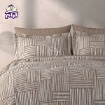 سرویس ملحفه دو نفره دنزو 6 تکه کد 140