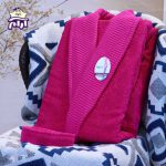 حوله پالتویی بهباف آذر M مدل آلپ - Image 9