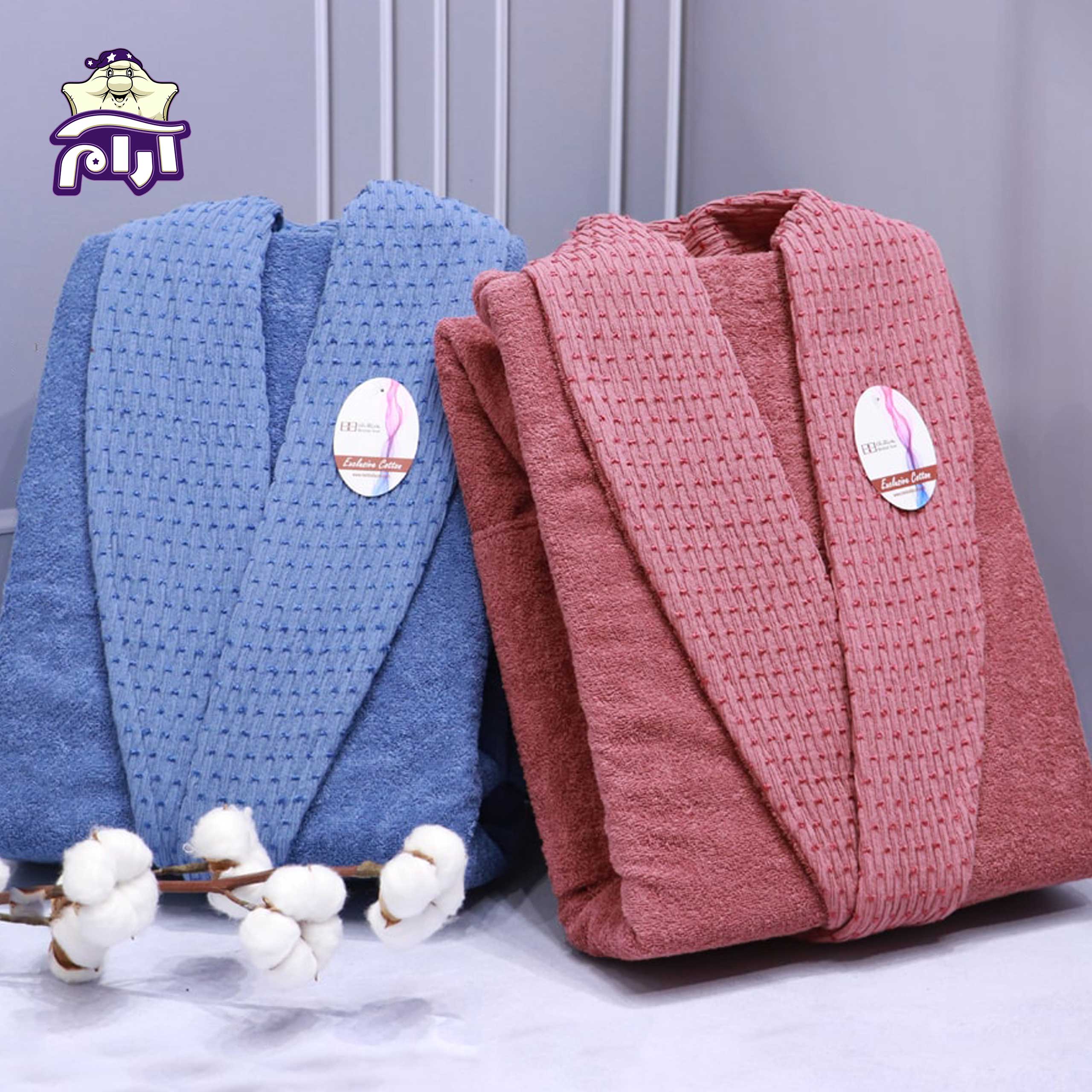 حوله پالتویی بهباف آذر XL مدل هارمونی