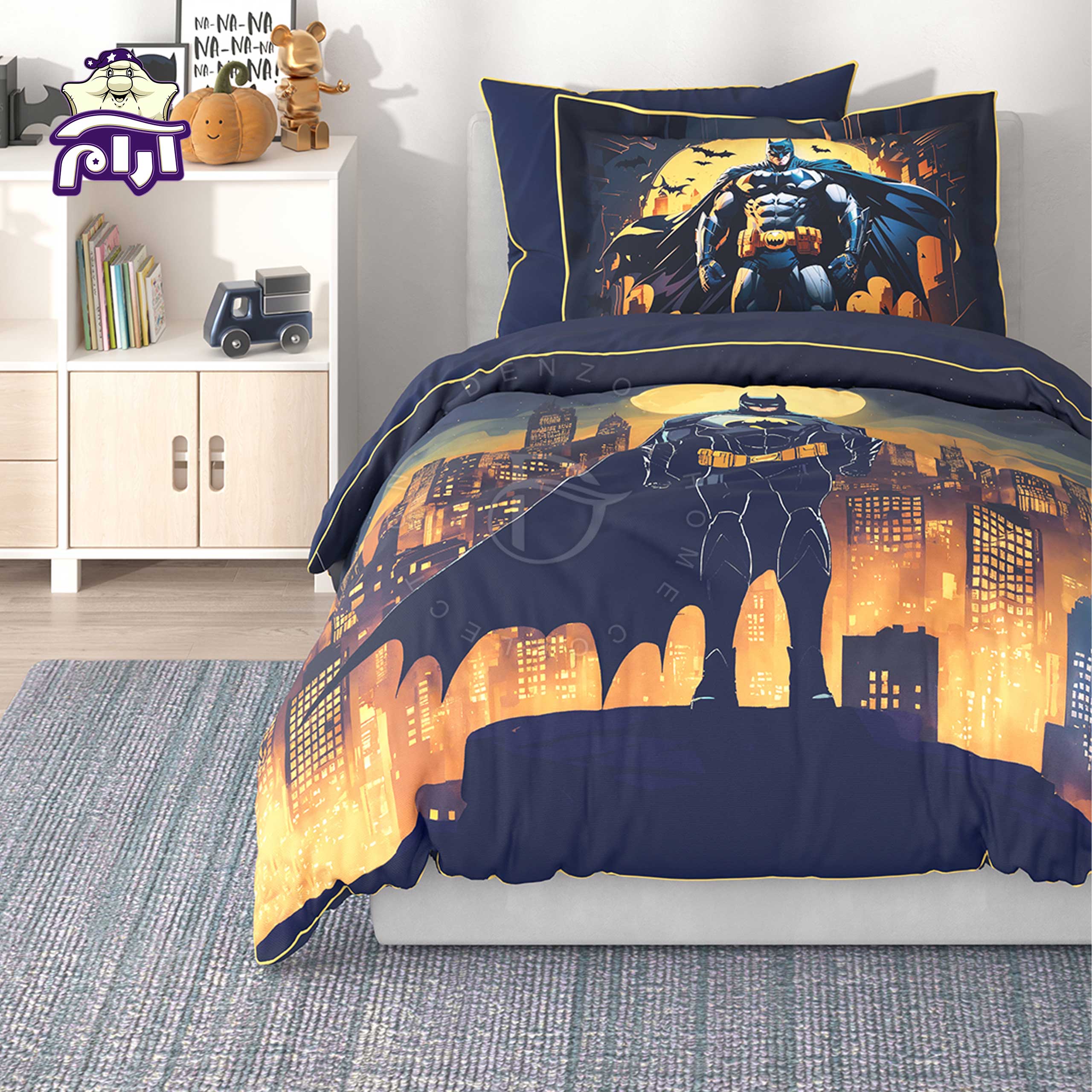 aramkhab.com-Denzo-bed-linen-service-code-1019-1 سرویس روتختی لحاف یک نفره دنزو 5 تکه کد 1019