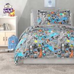 سرویس روتختی لحاف یک نفره دنزو 5 تکه کد 1016