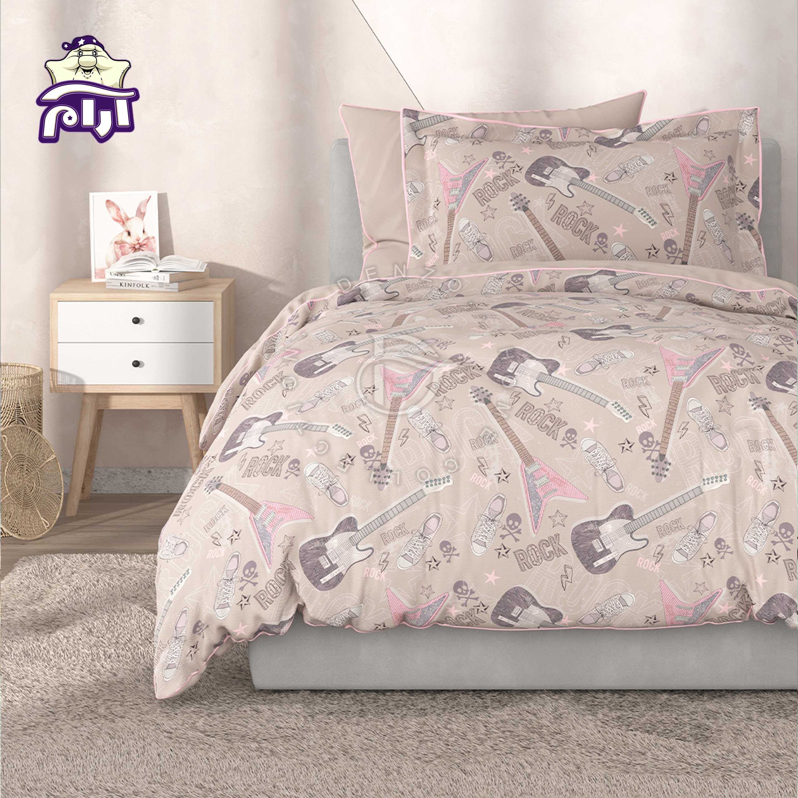 aramkhab.com-Denzo-bedspread-service-code-1020-1 سرویس روتختی لحاف یک نفره دنزو 5 تکه کد 1020
