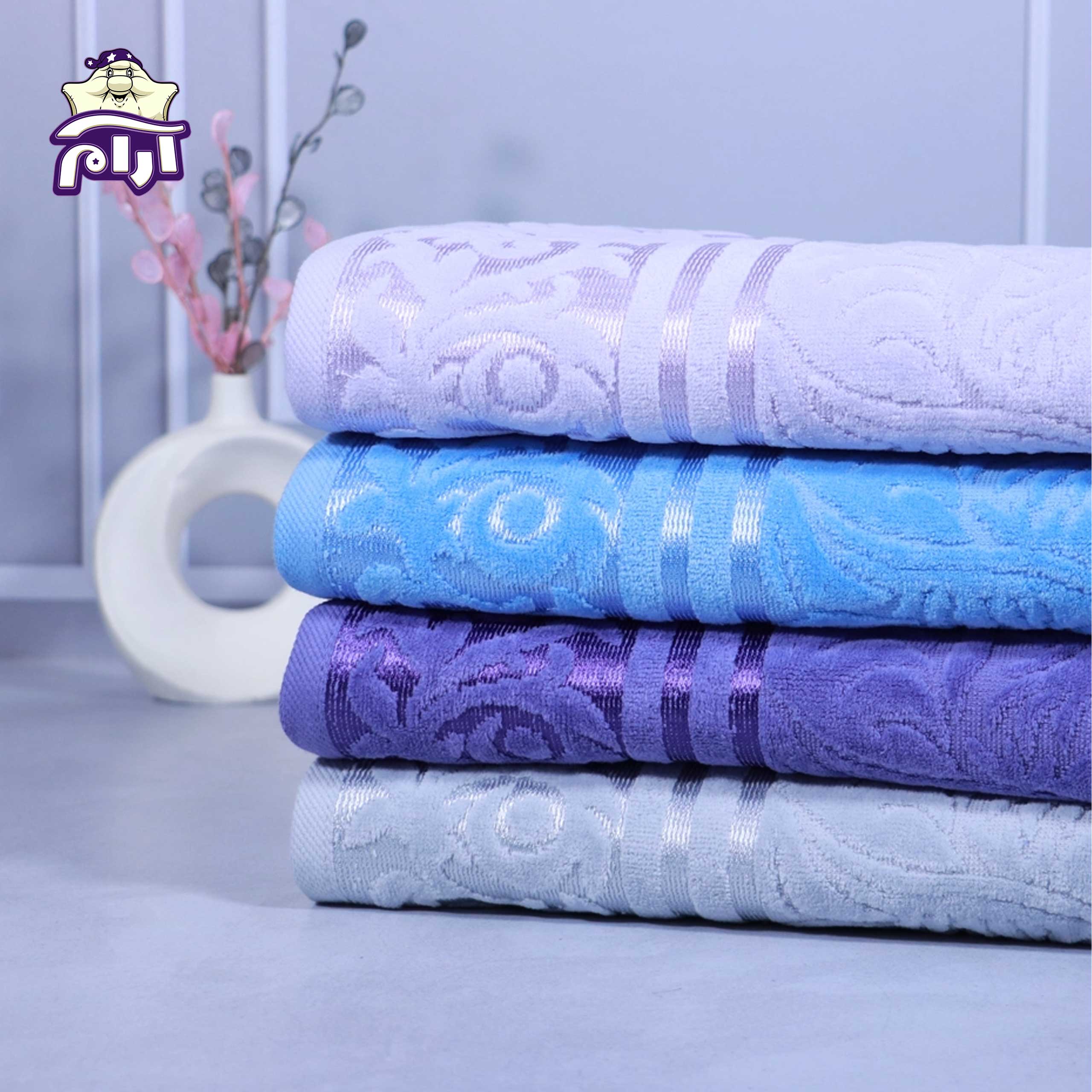 aramkhab.com-Tila-half-bath-towel-of-Behbaf-Azar-brand-2 حوله استخری بهباف آذر مدل تیلا