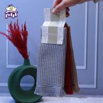 حوله دستی بهباف آذر مدل پیکه سایز 50×30 سانتیمتر - Image 5