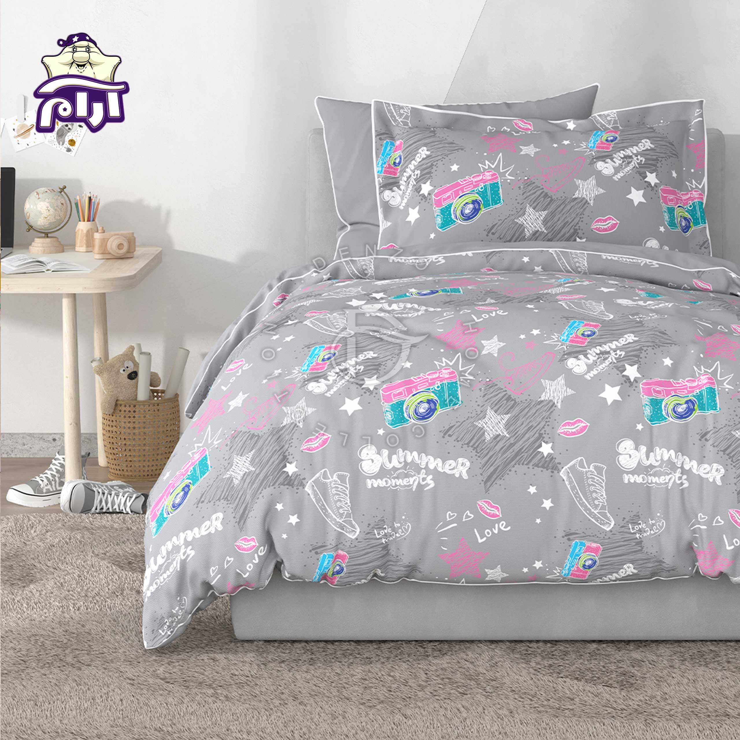 aramkhab.com-denzo-cover-set-code-1027-1 سرویس روتختی لحاف یک نفره دنزو 5 تکه کد 1027