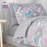 سرویس ملحفه یک نفره دنزو 4 تکه کد 1027 - Image 3