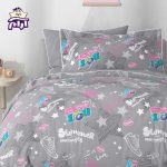 سرویس ملحفه یک نفره دنزو 4 تکه کد 1027