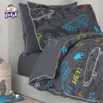سرویس ملحفه یک نفره دنزو 4 تکه کد 1028 - Image 3